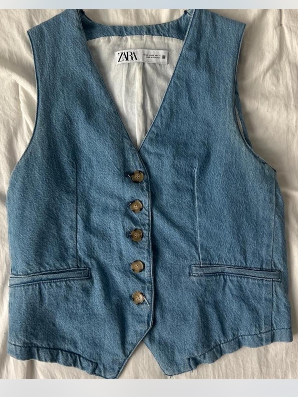 Denim vest